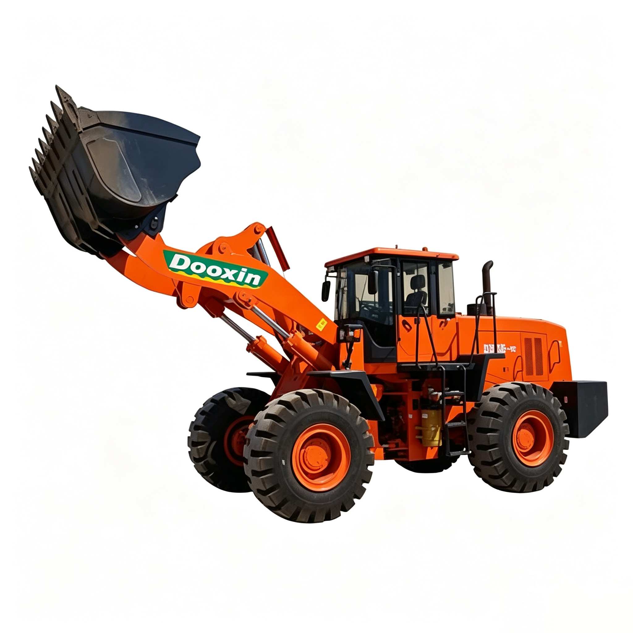 2026 새로운 DX606 헤비 듀티 휠 로더 | 낮은 연료비 채석장 건설 로더